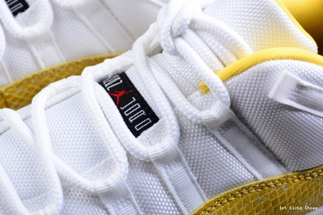 1st Kicks 1379 low air jordan snakeskin” 11 ah7860- GoodFit “yellow 1106